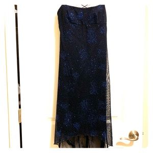 Blue sparkle dress only worn once